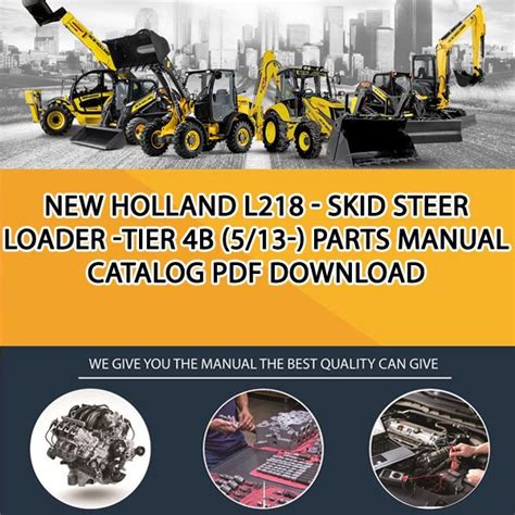 new holland l218 skid steer operators manual|l218 new holland for sale.